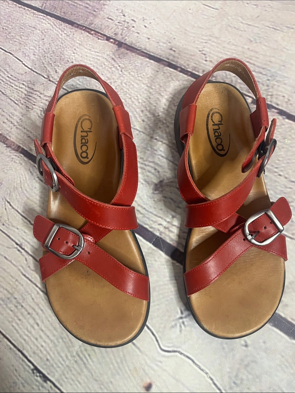 Chaco Wayfarer Leather Classic Z Buckle